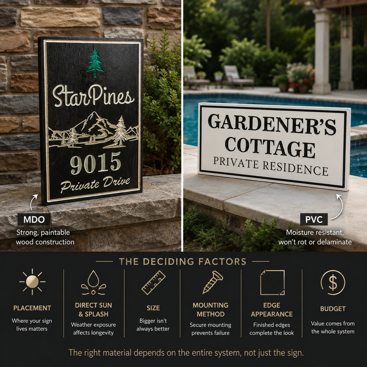MDO vs. PVC Signs: Which Material Is Better? example