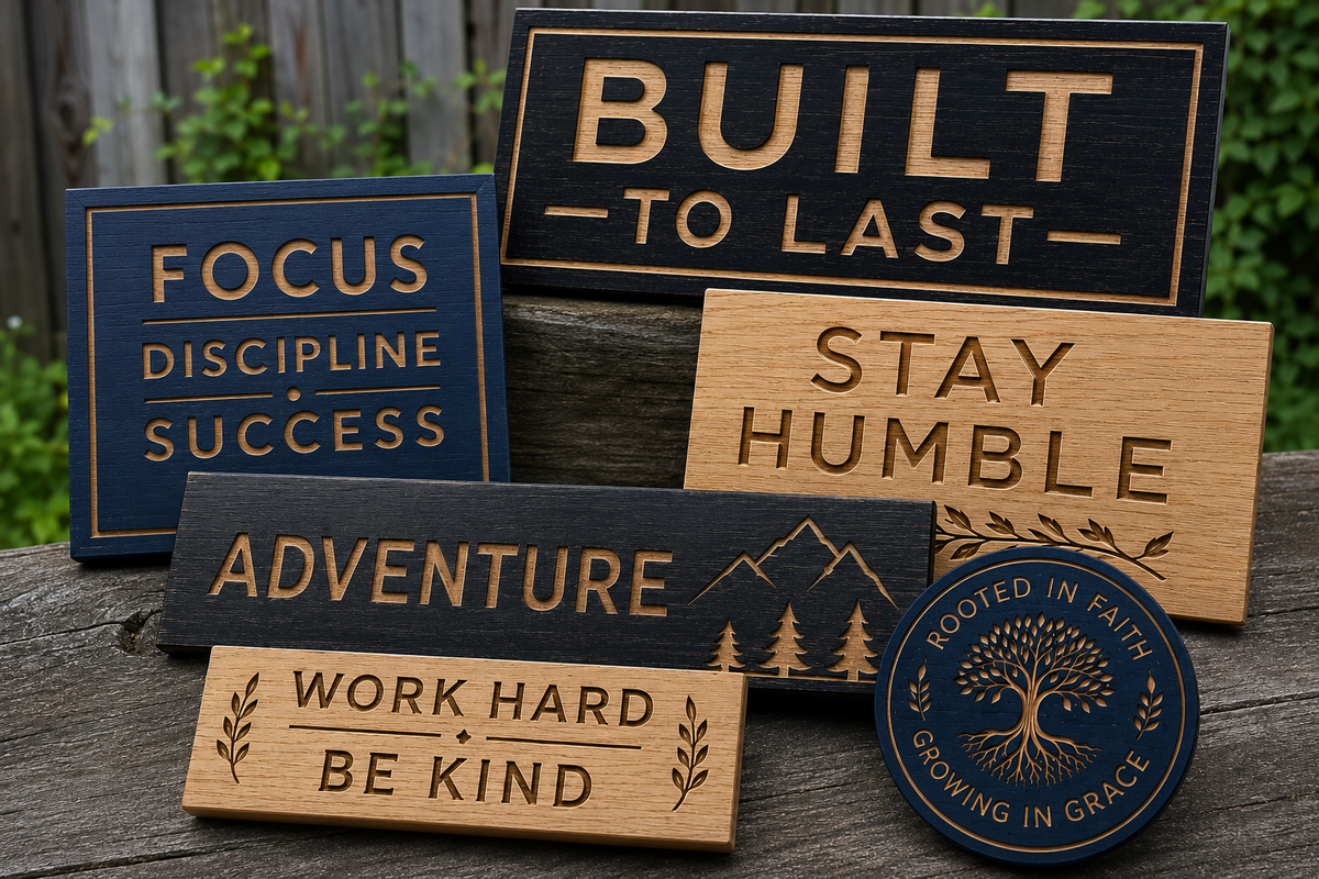 Best Fonts for Outdoor Signs example