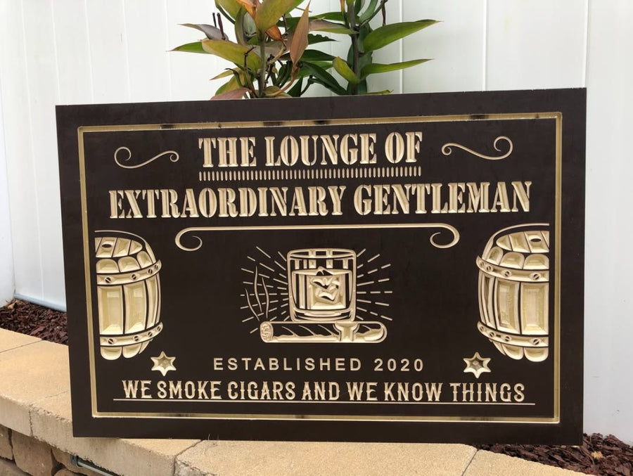 Cigar & Man Cave Signs