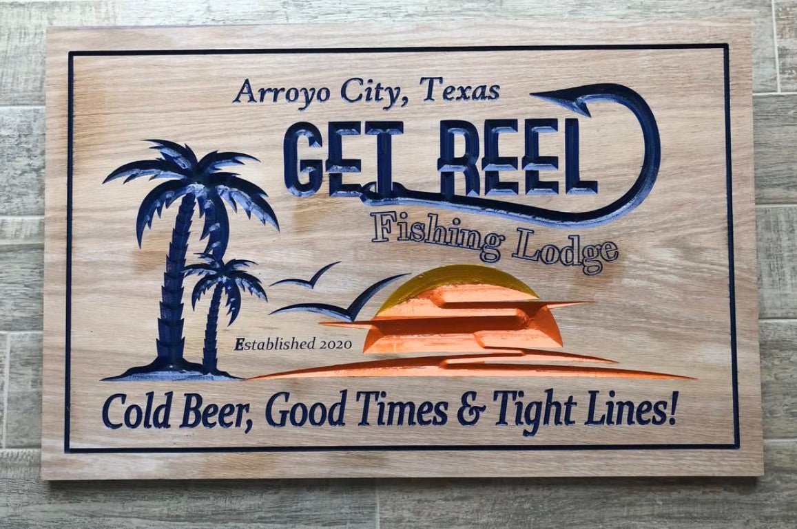 Custom Business Signs | Engraved Wood & PVC Outdoor Signs