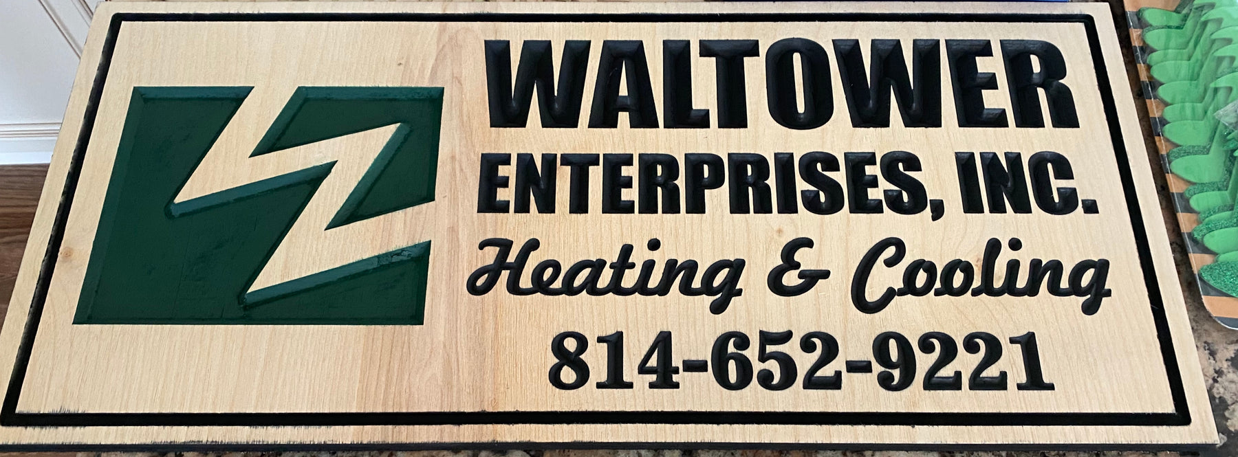 Custom Business Signs | Engraved Wood & PVC Outdoor Signs