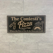 Brick Oven Pizza Sign