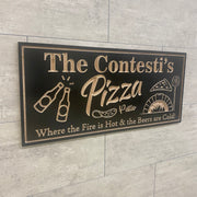 Brick Oven Pizza Sign