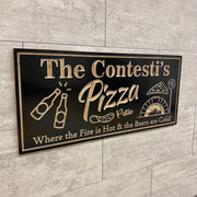 Brick Oven Pizza Sign