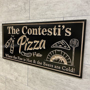 Brick Oven Pizza Sign