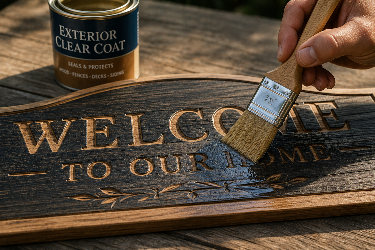 Outdoor Sign Maintenance Guide example